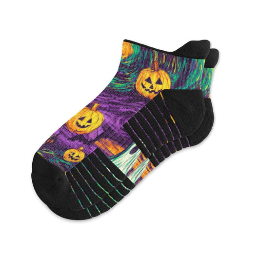 Haunted Night Ankle Compression Socks